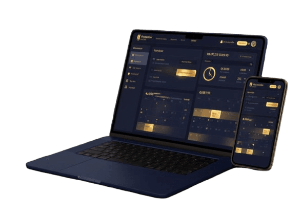 Grings Gestão - Dashboard em Notebook e Celular